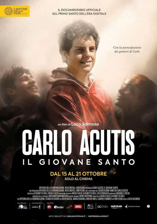 Poster di Carlo Acutis. Il giovane santo