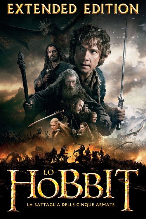 Poster di Lo Hobbit: La battaglia delle cinque armate