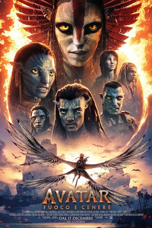 Poster di Avatar: Fuoco e cenere